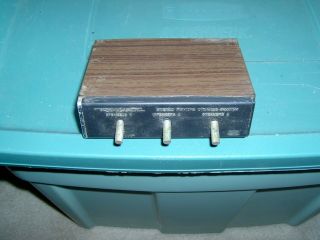 Vintage Radio Shack Realistic Stereo Remote Speaker Switch,  Cat.  No.  40 - 125a