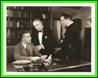 Harry Stubbs & Reginald Denny In " Stepping Out " Vintage Photo 1931