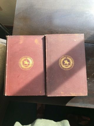 The Rise And Fall Of The Confederate Government 1881 Jefferson Davis Two Volumes