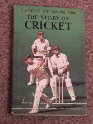 Vintage Ladybird Book.  The Story Of Cricket 606c,  Dj 1st Edition