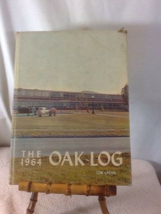 Vintage Oak Ridge High School The 1964 Oak Log Yearbook Pre - Owned Collectible