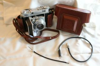 Kodak Retina Iia Camera Bundle With Lenses,  Flash,  Exposure Meter,  Etc.