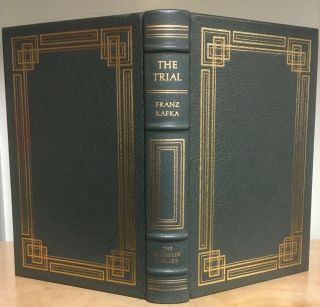 Franklin Library: The Trial,  By Franz Kafka.  Leather Bound,  Decorative