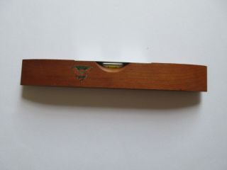 Vintage Millers Falls 9 " Wooden Torpedo Level 1490 - Made In U.  S.  A.