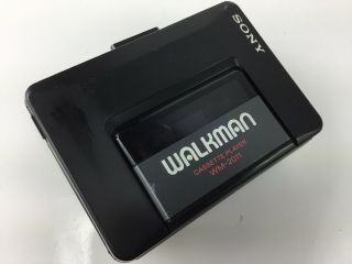 Vintage Sony Walkman Cassette Tape Player Wm - 2011 Belt Clip 1980 