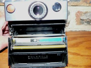 Polaroid SX - 70 Folding Land Camera for Parts/Repair (Oxidized Battery Contacts) 6