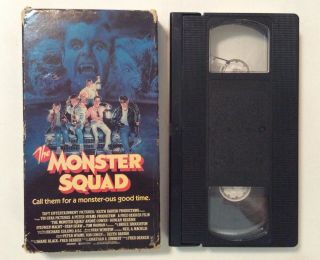 The Monster Squad Vhs 1987 Comedy Horror Vintage