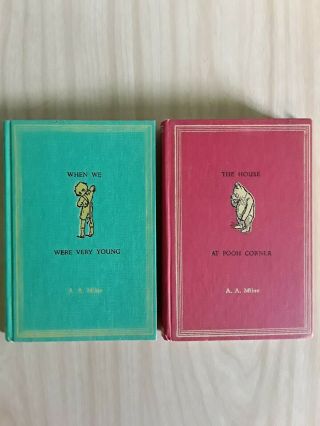 Vintage When We Were Very Young By A.  A.  Milne 1961,  The House At Pooh Corner