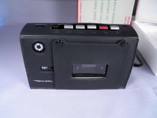 Vintage Radio Shack Realistic Cassette Tape Recorder CTR - 25 Japan 5