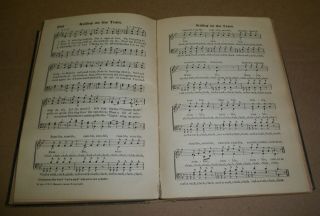 AMERICAN SCHOOL SONGS OLD BOOK 1900 ' s USA Vintage Flag Song 3