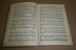 AMERICAN SCHOOL SONGS OLD BOOK 1900 ' s USA Vintage Flag Song 4
