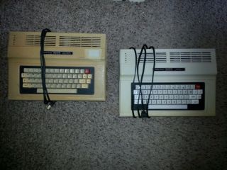 (2) Tandy Radio Shack Trs - 80 Color Computer 2s For Repair Or Parts Only