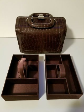 Vintage Bobbi Brown Makeup travel case cosmetic organizer bag limited edition 4