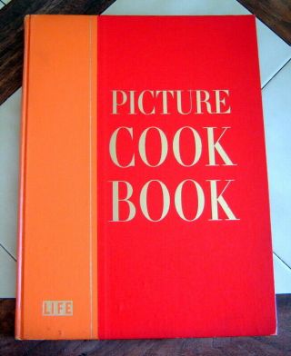 Vintage Time Life Oversized Hardcover Picture Cook Book (1958) 292 Color Pages