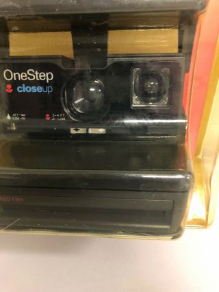 Vintage Polaroid One Step Close Up 600 Instant Film Camera 4