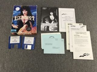 Elvira Ibm Ms - Dos Computer Game | Interplay 3.  5 " Floppy Disk