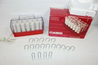 Vintage Clairol Style Setter Hot Rollers Curlers Wax Core No Clips C 20s - Z