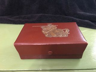 Vintage Deluxe Craft Chicago Chess Set - - Board Not