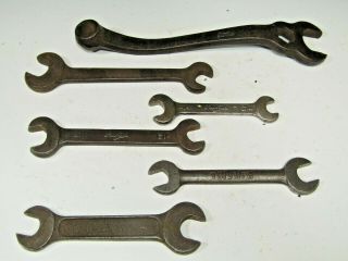 Vintage Spanners.  Car And Motorbike Spanners,