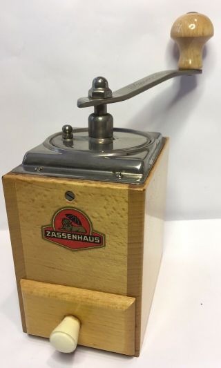Vintage Coffee Grinder Zassenhaus Record 100 Great Design