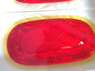 Vintage Italian Red Yellow Clear Cased Glass Bowl Murano Mid Century Glass 6