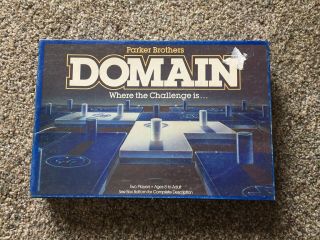 Vintage 1983 Domain Game From Parker Brothers - 100 Complete -