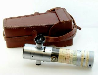 Vintage Ilford Sei Exposure Photometer / Lightmeter,  Cased