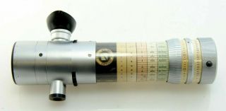 Vintage Ilford SEI Exposure Photometer / Lightmeter,  cased 4