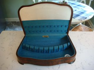 Vintage Silverware Flatware Wood Storage Chest Box Silverplate Oneida
