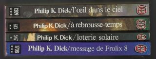 Philip Dick: Eye In The Sky Counter - Clock World Solar Lottery Frolix 8 French