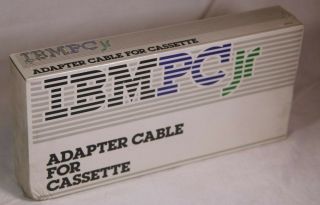 Ibm Pcjr Adapter Cable For Cassette Old Stock - See