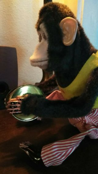 VINTAGE CK JOLLY CHIMP CYMBAL CLAPPING MONKEY / BATTERY OPERATED / JAPAN 3