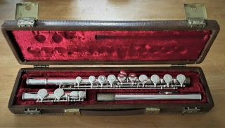 Vintage Boosey & Hawkes Cased ‘emperor’ Flute