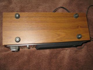 General Electric Vintage Wood Grain Table Top Am/Fm Radio Model 7 - 4145A 4