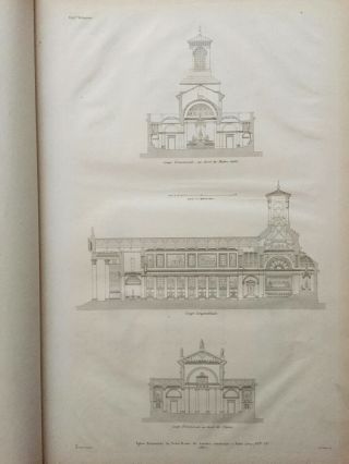 1825 - 56 Choix Edifices Publics:projetes Et Construits En France - In 3v - 368 Plates