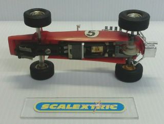 SCALEXTRIC Tri - ang Vintage 1960 ' s C6 PANTHER 5  BLACK POWERSLEDGE 2