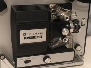 Bell & Howell Movie Projector 8mm Autoload 461B Great Bright Bulb 5
