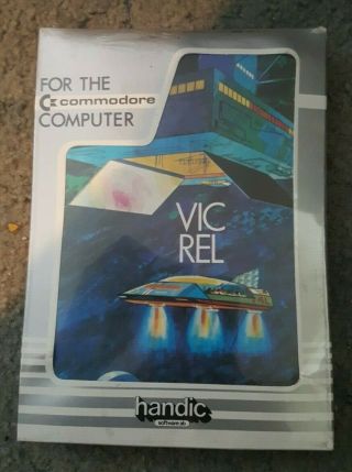 Rare Nos Commodore Vic Vc 20 Rel Cartridge Misb By Handic