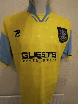 West Brom 1995 - 97 Away Vintage Football Shirt Size Large West Bromwich