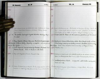 1895 - 1912 Unrecorded Manuscript Diaries Rev Birkett Lucknow India Missionary 2