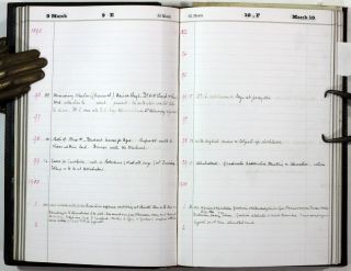 1895 - 1912 Unrecorded Manuscript Diaries Rev Birkett Lucknow India Missionary 3