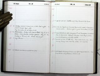 1895 - 1912 Unrecorded Manuscript Diaries Rev Birkett Lucknow India Missionary 6