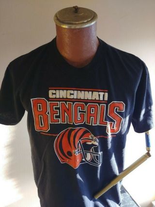 Vintage Retro 80s 90s Cincinnati Bengals Football Nfl T Shirt Men 