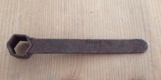 Vintage Villiers E7402 Motorcycle Spark Plug Spanner Wrench Tool Classic