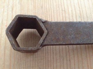VINTAGE VILLIERS E7402 MOTORCYCLE SPARK PLUG SPANNER WRENCH TOOL CLASSIC 3
