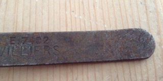 VINTAGE VILLIERS E7402 MOTORCYCLE SPARK PLUG SPANNER WRENCH TOOL CLASSIC 4