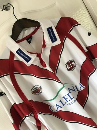 Vtg Exito St Helens Rugby League Shirt Jersey Xl Caledonia Sponsor