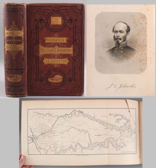 1st Ed 1867 Book Military Operations J.  E Johnston Civil War Confederate General