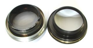 Schneider Xenar 240mm F4.  5 Front & Back Fast Lens Cells Wet Plate Collodion 4