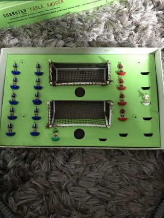 Vintage Subbuteo Boxed Set " Continental Display Edition " (with Pitch)
